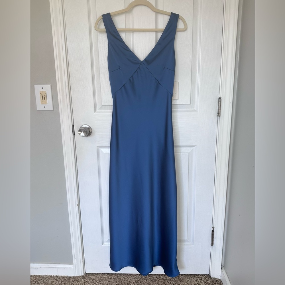 a new day Blue Maxi Dress NWT